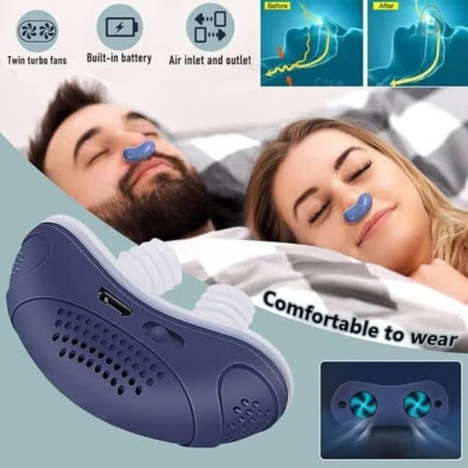 🔥Last Day 49% OFF-The First Hoseless, Maskless, Micro-CPAP Anti Snoring